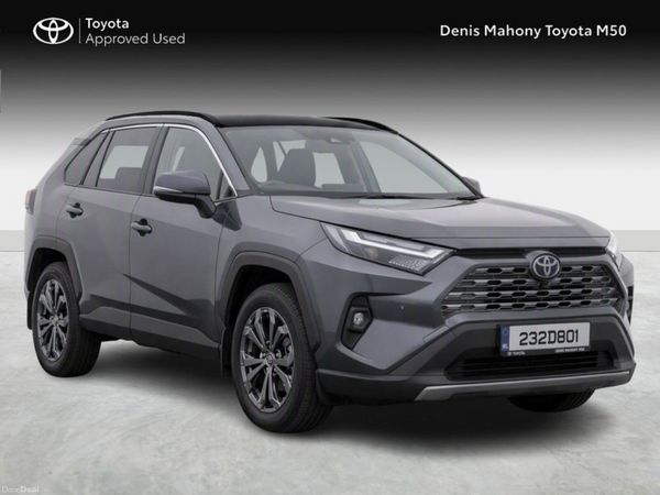 Toyota RAV4 SUV, Petrol Hybrid, 2023, Grey