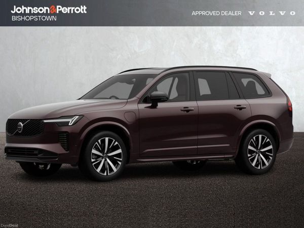 Volvo XC90 SUV, Petrol Plug-in Hybrid, 2026, Red