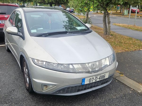 Honda Civic Hatchback, Petrol, 2007, Silver
