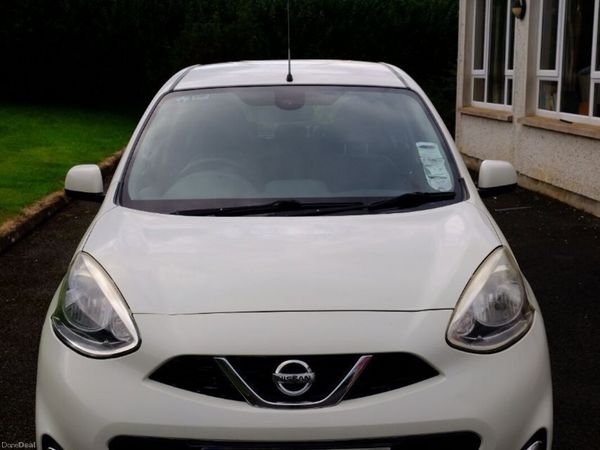 Nissan Micra Hatchback, Petrol, 2014, White