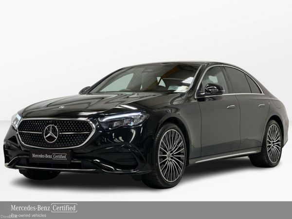 Mercedes-Benz E-Class Saloon, Diesel Plug-in Hybrid, 2024, Black