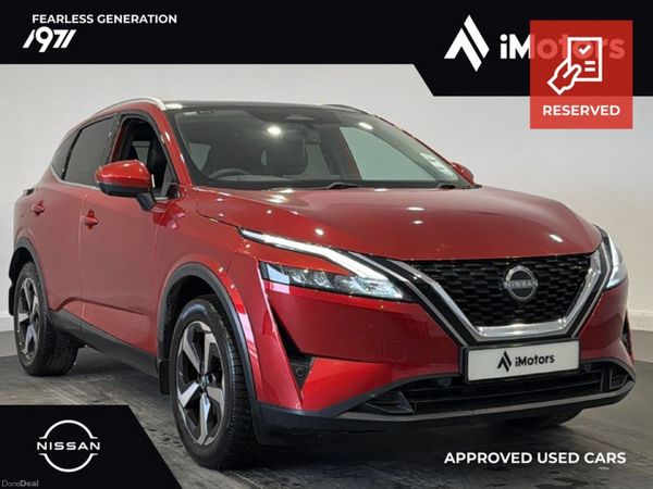 Nissan Qashqai SUV, Petrol, 2024, Red
