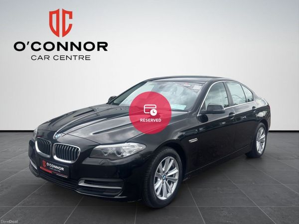 BMW 5-Series Saloon, Diesel, 2016, Black