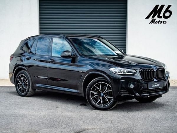 BMW X3 SUV, Petrol Plug-in Hybrid, 2024, Black