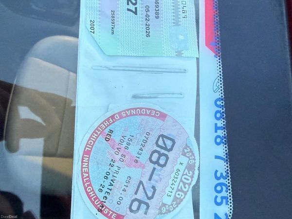 Volvo S40 Saloon, Petrol, 2007, Red
