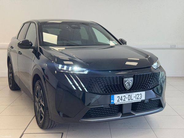 Peugeot 3008 MPV, Petrol Hybrid, 2024, Black