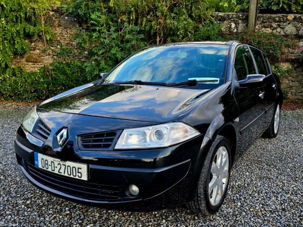 Renault Megane Saloon, Petrol, 2008, Black