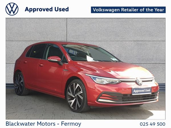 Volkswagen Golf Estate, Petrol, 2023, Red