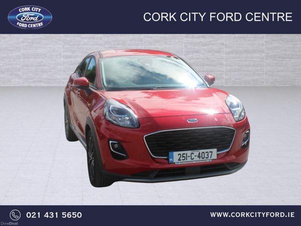 Ford Puma MPV, Petrol Hybrid, 2025, Red