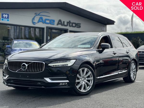 Volvo V90 Estate, Diesel, 2020, Black