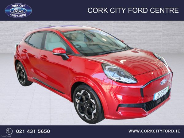 Ford Puma MPV, Electric, 2026, Red