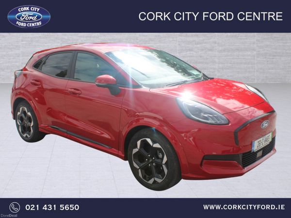 Ford Puma MPV, Electric, 2026, Red