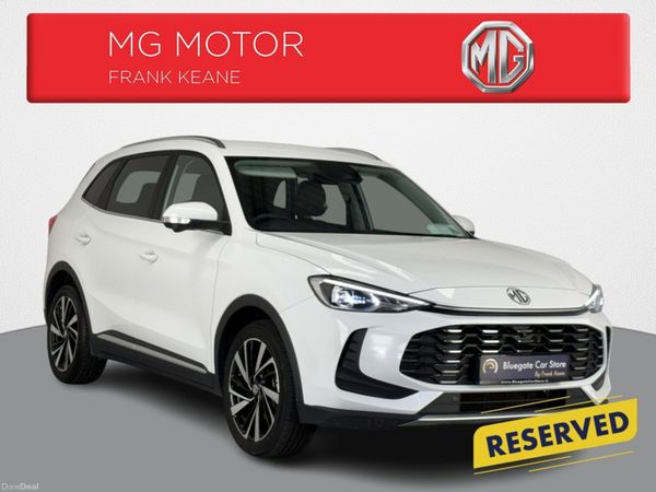 MG ZS Hatchback, Petrol Hybrid, 2025, White