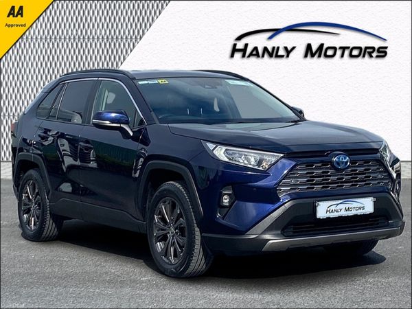 Toyota RAV4 SUV, Petrol Hybrid, 2022, Blue