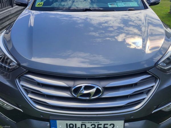 Hyundai Santa Fe SUV, Diesel, 2018, Grey