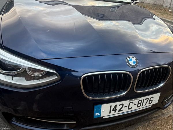 BMW 1-Series Hatchback, Petrol, 2014, Blue