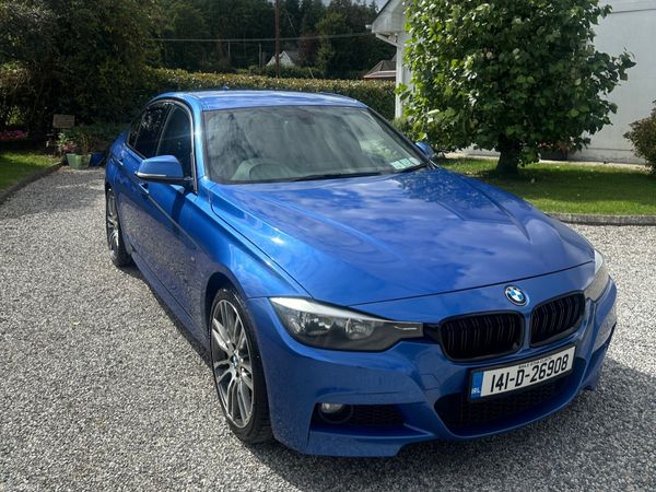 BMW 3-Series Saloon, Diesel, 2014, Blue