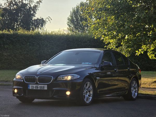 BMW 5-Series Saloon, Diesel, 2013, Black
