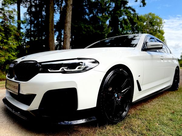 BMW 5-Series Saloon, Diesel, 2022, White