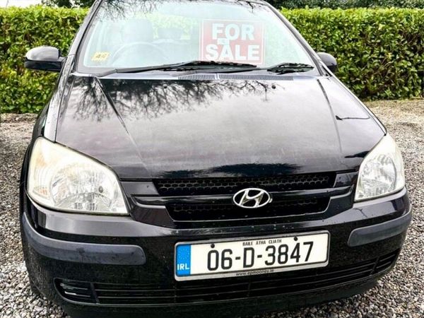 Hyundai Getz Hatchback, Petrol, 2006, Black