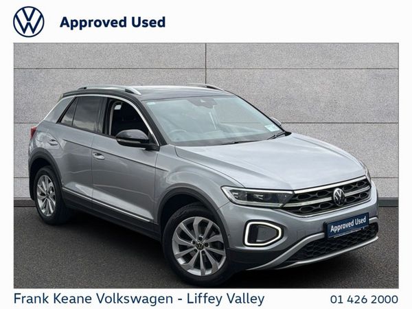 Volkswagen T-Roc SUV, Petrol, 2023, Silver