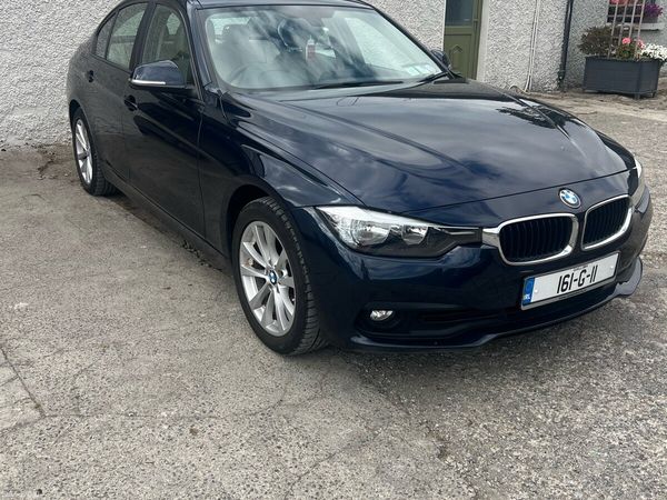 BMW 3-Series Saloon, Petrol, 2016, Blue
