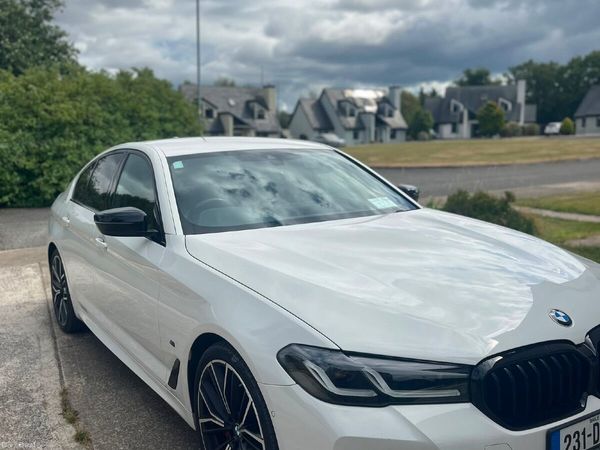 BMW 5-Series Saloon, Diesel, 2023, White