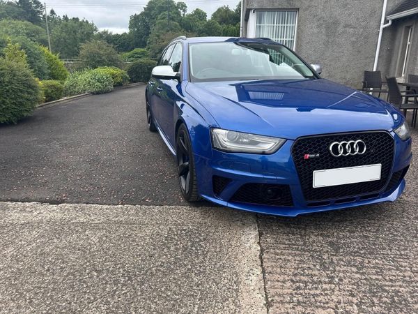 Audi RS4 Estate, Petrol, 2014, Blue