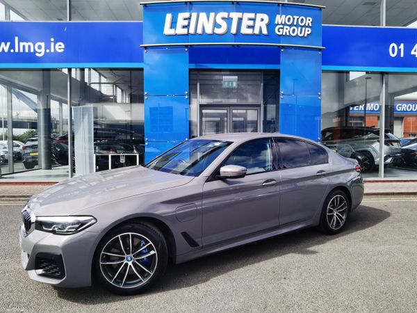 BMW 5-Series Saloon, Petrol Plug-in Hybrid, 2022, Grey