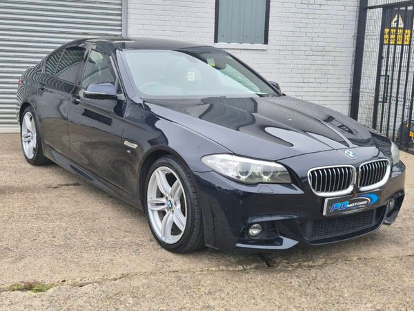 BMW 5-Series Saloon, Diesel, 2016, Black