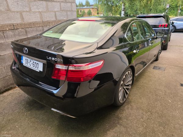 Lexus LS Saloon, Petrol Hybrid, 2008, Black