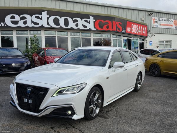 Toyota Crown Saloon, Petrol Hybrid, 2021, White