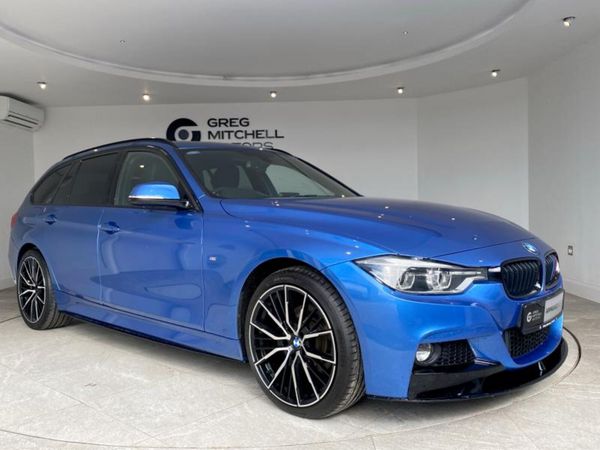 BMW 3-Series Estate, Diesel, 2018, Blue