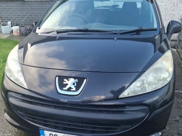 Peugeot 207 Hatchback, Petrol, 2008, Black