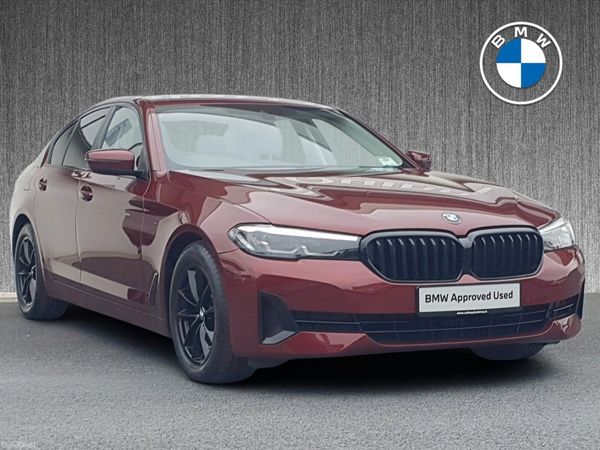 BMW 5-Series Saloon, Diesel, 2022, Red