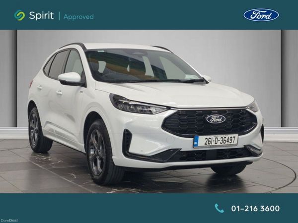 Ford Kuga SUV, Petrol Plug-in Hybrid, 2026, White