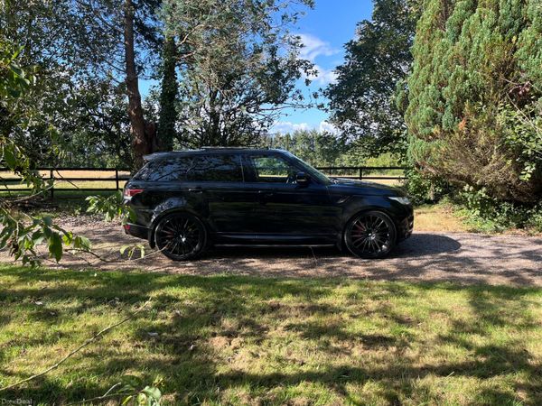 Land Rover Range Rover Sport SUV, Diesel, 2016, Black