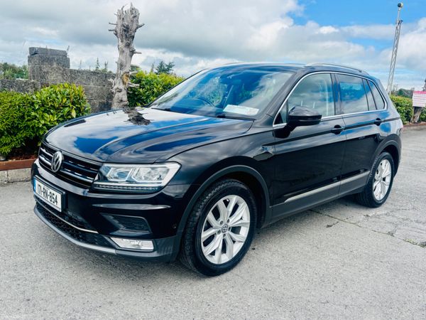 Volkswagen Tiguan SUV, Diesel, 2017, Black