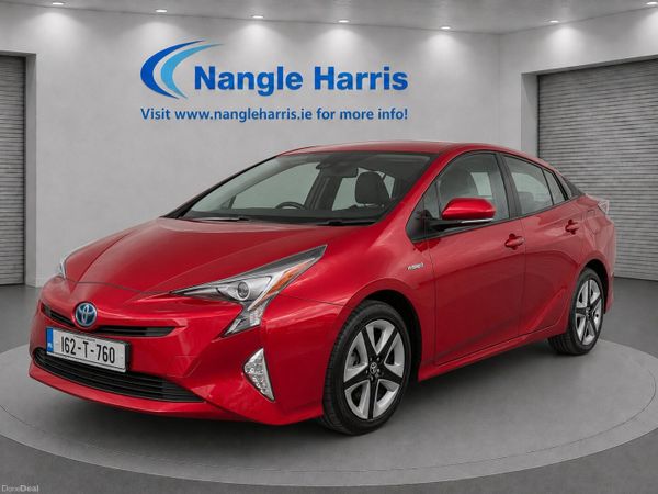 Toyota Prius Hatchback, Petrol Hybrid, 2016, Red