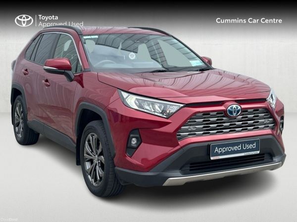 Toyota RAV4 SUV, Petrol Hybrid, 2022, Red