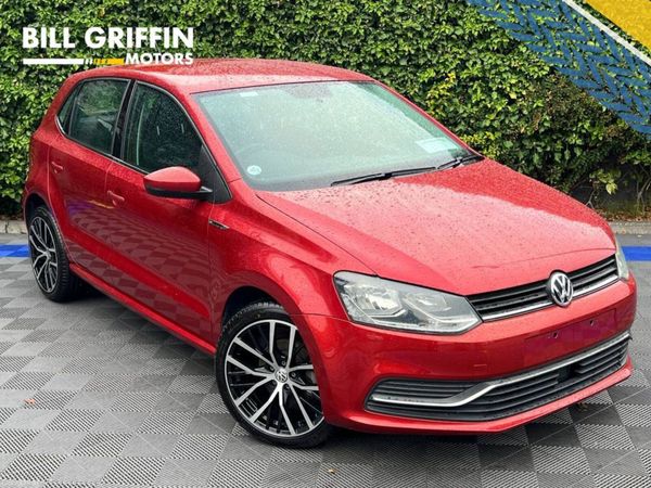 Volkswagen Polo Hatchback, Petrol, 2016, Red