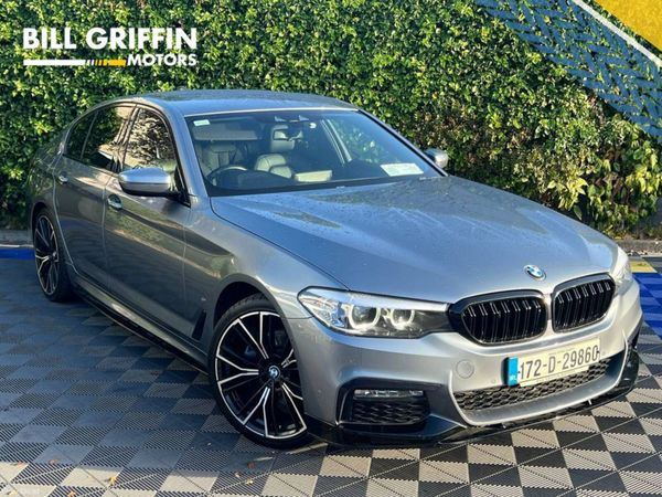 BMW 5-Series Saloon, Petrol Plug-in Hybrid, 2017, Grey