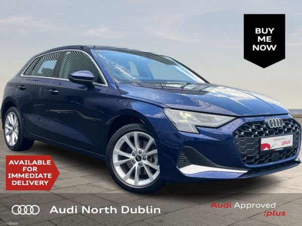 Audi A3 Hatchback, Petrol Plug-in Hybrid, 2025, Blue