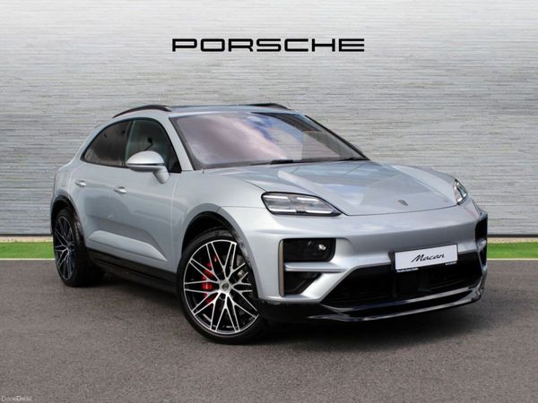Porsche Macan SUV, Electric, 2026, Silver