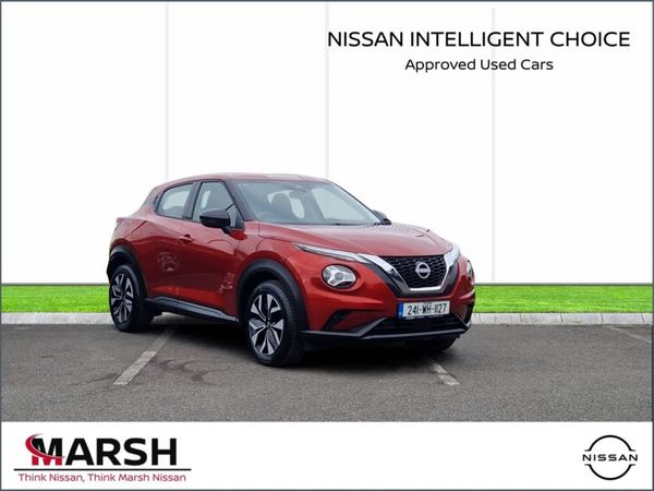 Nissan Juke SUV, Petrol, 2024, Red