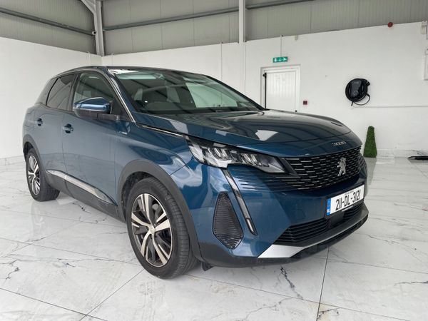 Peugeot 3008 Hatchback, Petrol Plug-in Hybrid, 2021, Blue