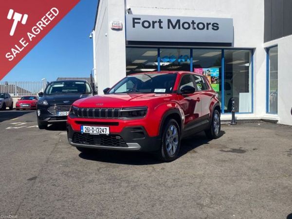 Jeep Avenger Hatchback, Petrol, 2026, Red