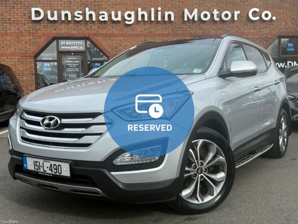Hyundai Santa Fe Estate, Diesel, 2015, Silver