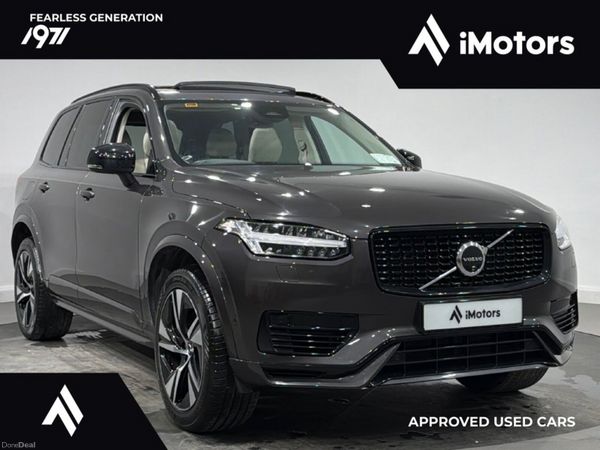 Volvo XC90 SUV, Petrol Plug-in Hybrid, 2024, Grey