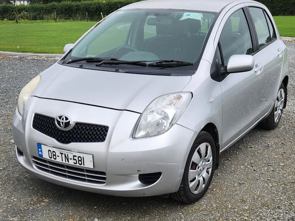 Toyota Yaris Hatchback, Petrol, 2008, Silver